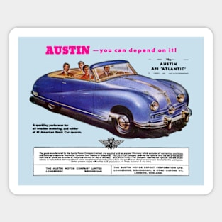 AUSTIN A90 ATLANTIC - advert Magnet